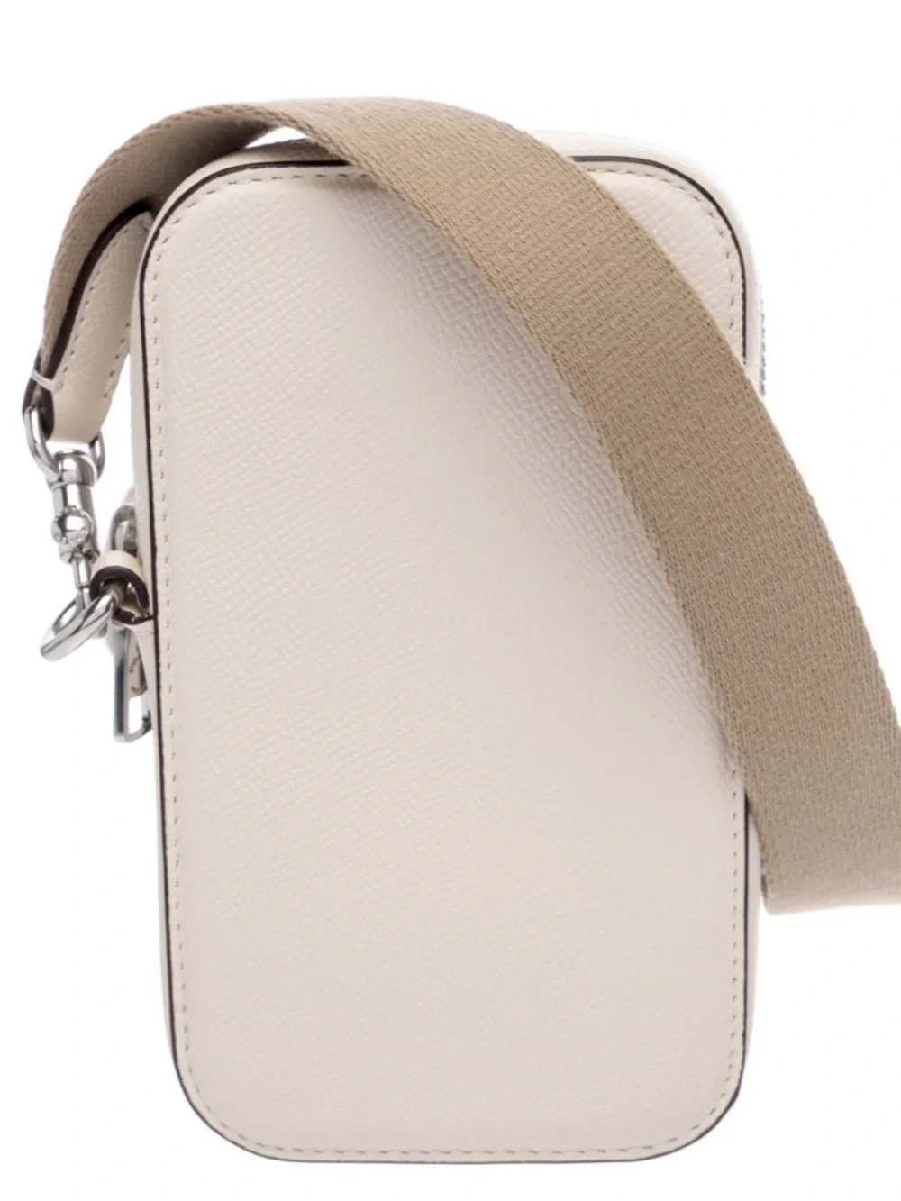 Coach Compact Cream Crossbody Phone Bag with Adjustable Strap - Picture 3 of 8